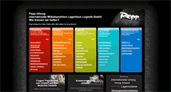 Desktop Screenshot of pepp-umzug.de